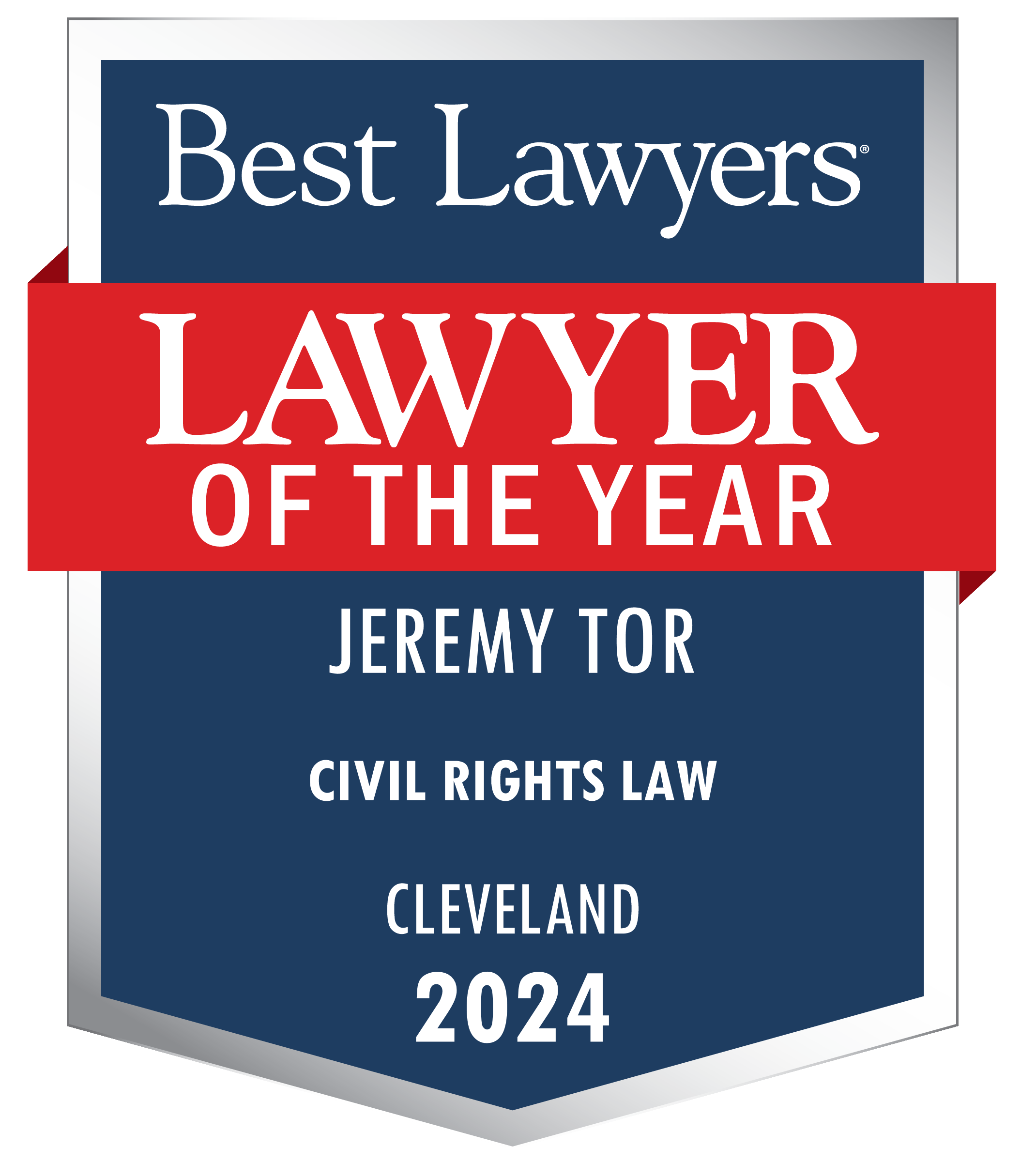 Image of Lawyer Of The Year Badge