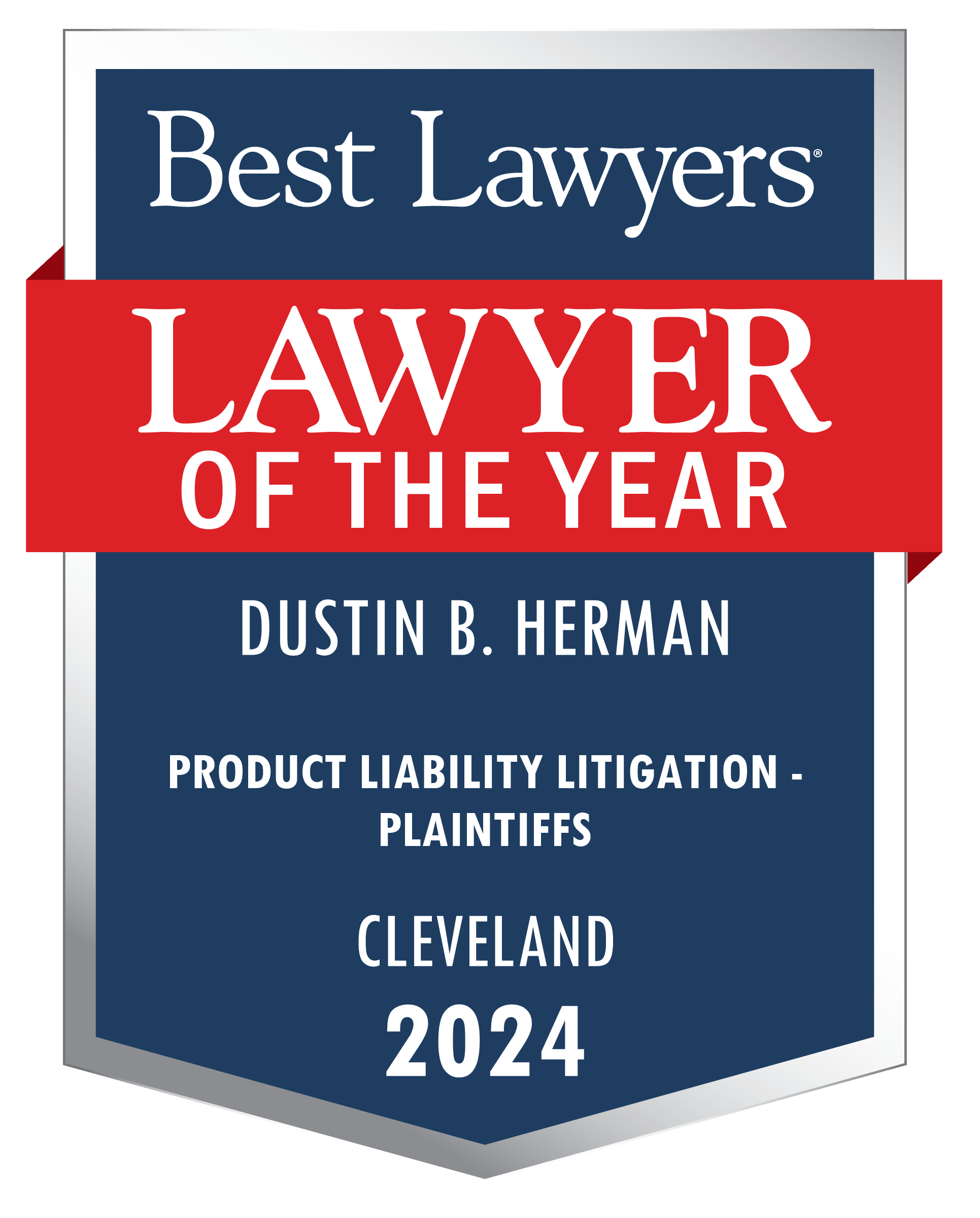 Best Lawyers  Lawyer Of The Year Dustin Logo