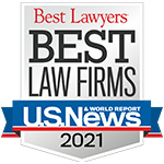 "BEST LAW FIRMS" BY U.S. NEWS