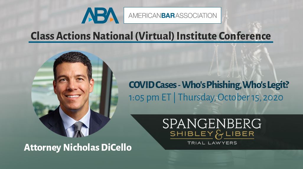 American Bar Association Speaker Nicholas Dicello