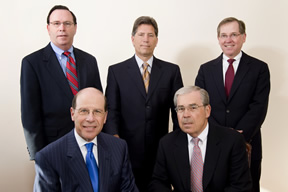 Five Spangenberg Attorneys Standing Together